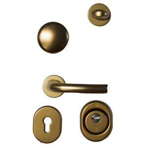 Kit accessori p/porta blindta cilindro europeo bronzo Kit accessori p/porta blindta cilindro europeo bronzo