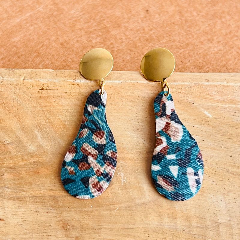 Boucle d’oreille goutte Goundora