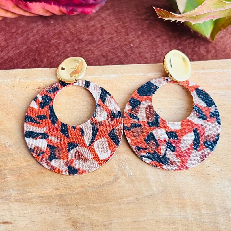 Boucle d’oreille ronde Oumi Boucle d’oreille ronde Oumi