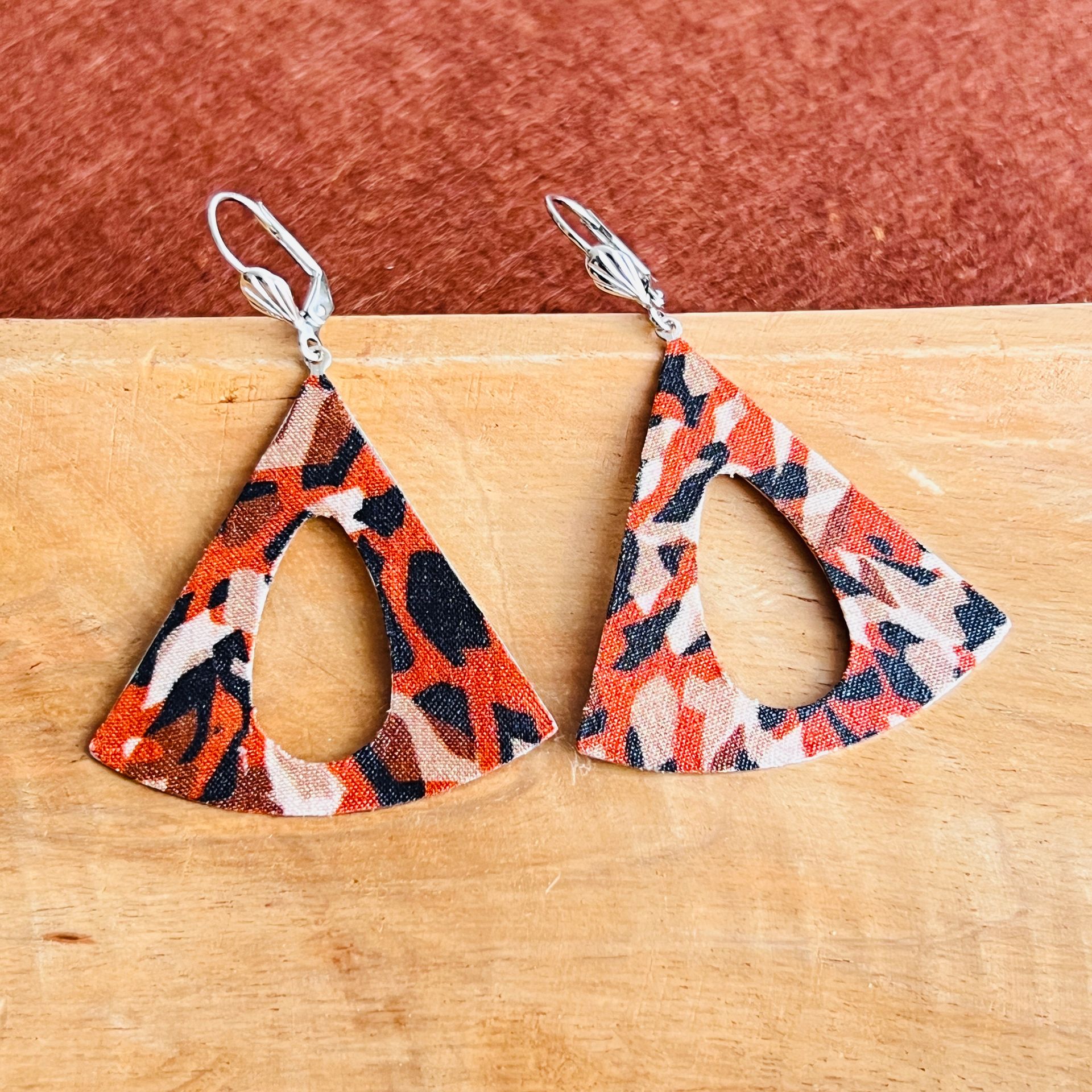 Boucle d’oreille triangle Tiana