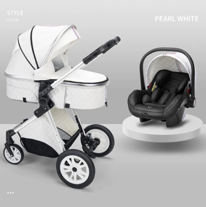 Luxury 3-in-1 Baby Stroller