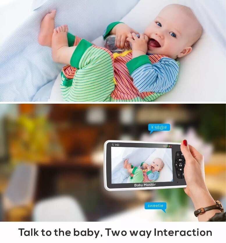 Baby Monitor with Camera and Audio