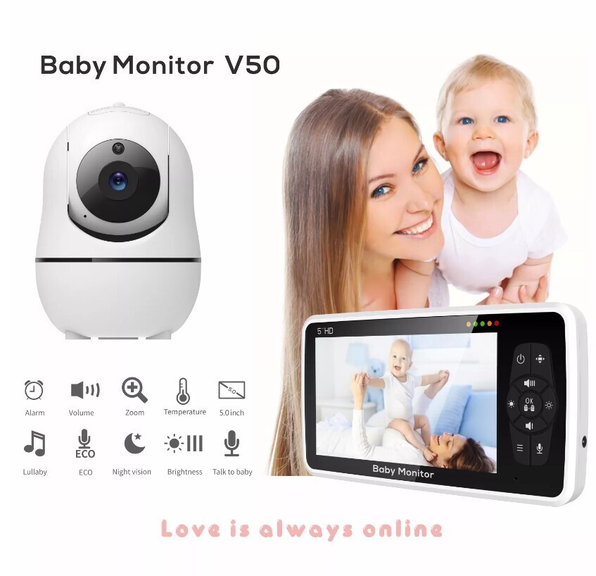 Baby Monitor with Camera and Audio