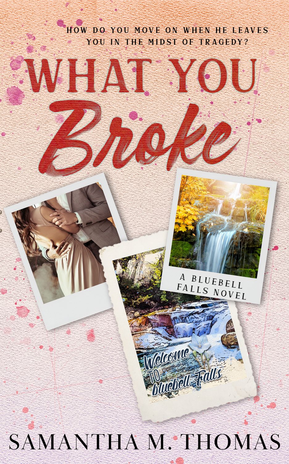 What You Broke Paperback with NSFW Artwork Overlay