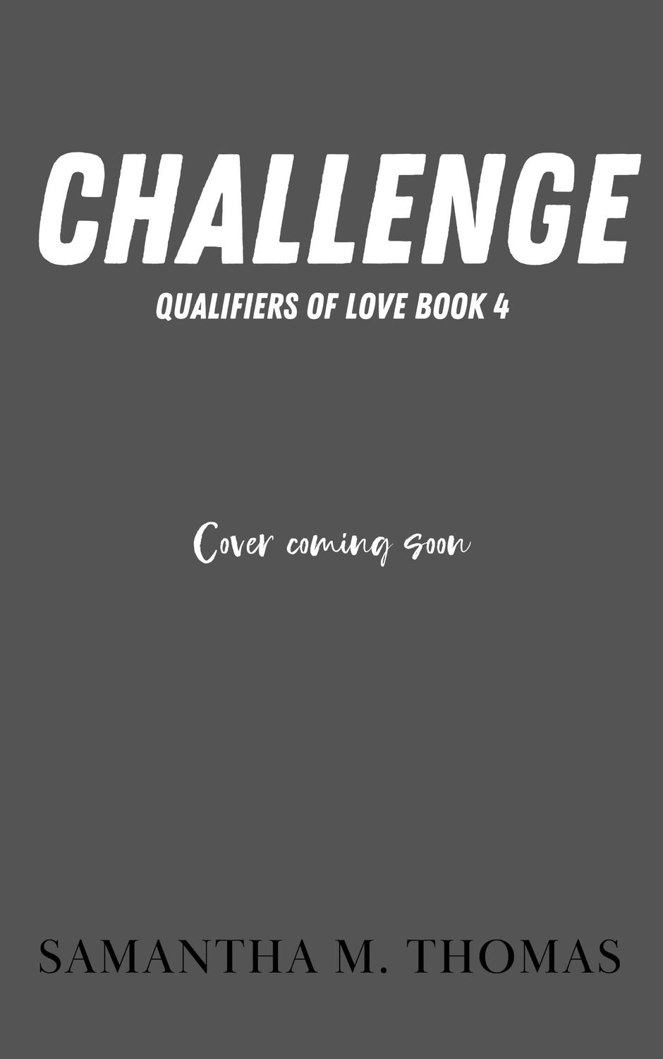 Challenge Paperback Pre-order