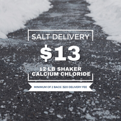 $13 Calcium Chloride - 12 LB Shaker Jug X2