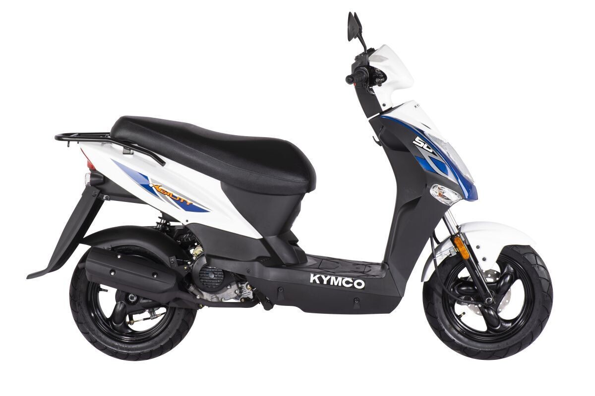 Kymco AGILITY 50 / Mofa (pearly white)