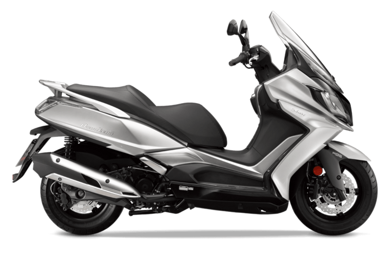 Kymco NEW DOWNTOWN 350i ABS (diamond silver matt)
