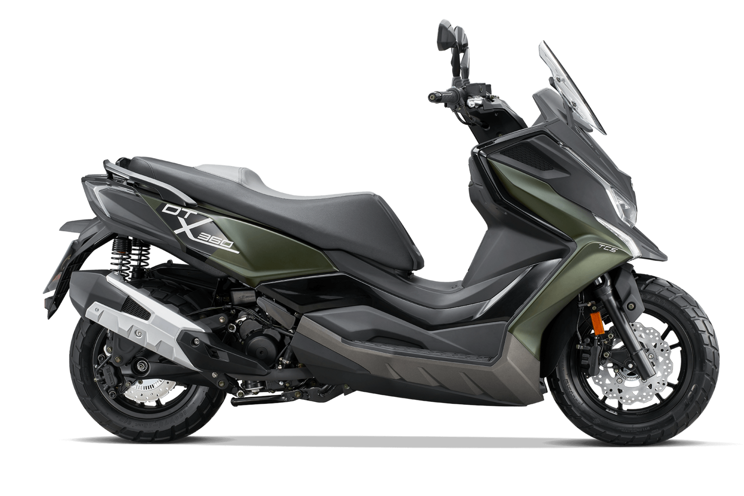 Kymco DT X 125i ABS (dark green/black)