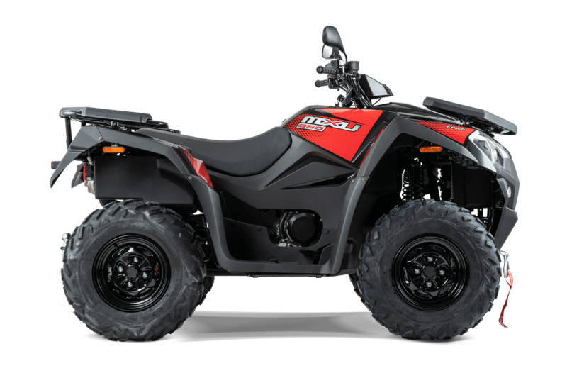 Kymco MXU 550i ABS T3b (schwarz/rot)