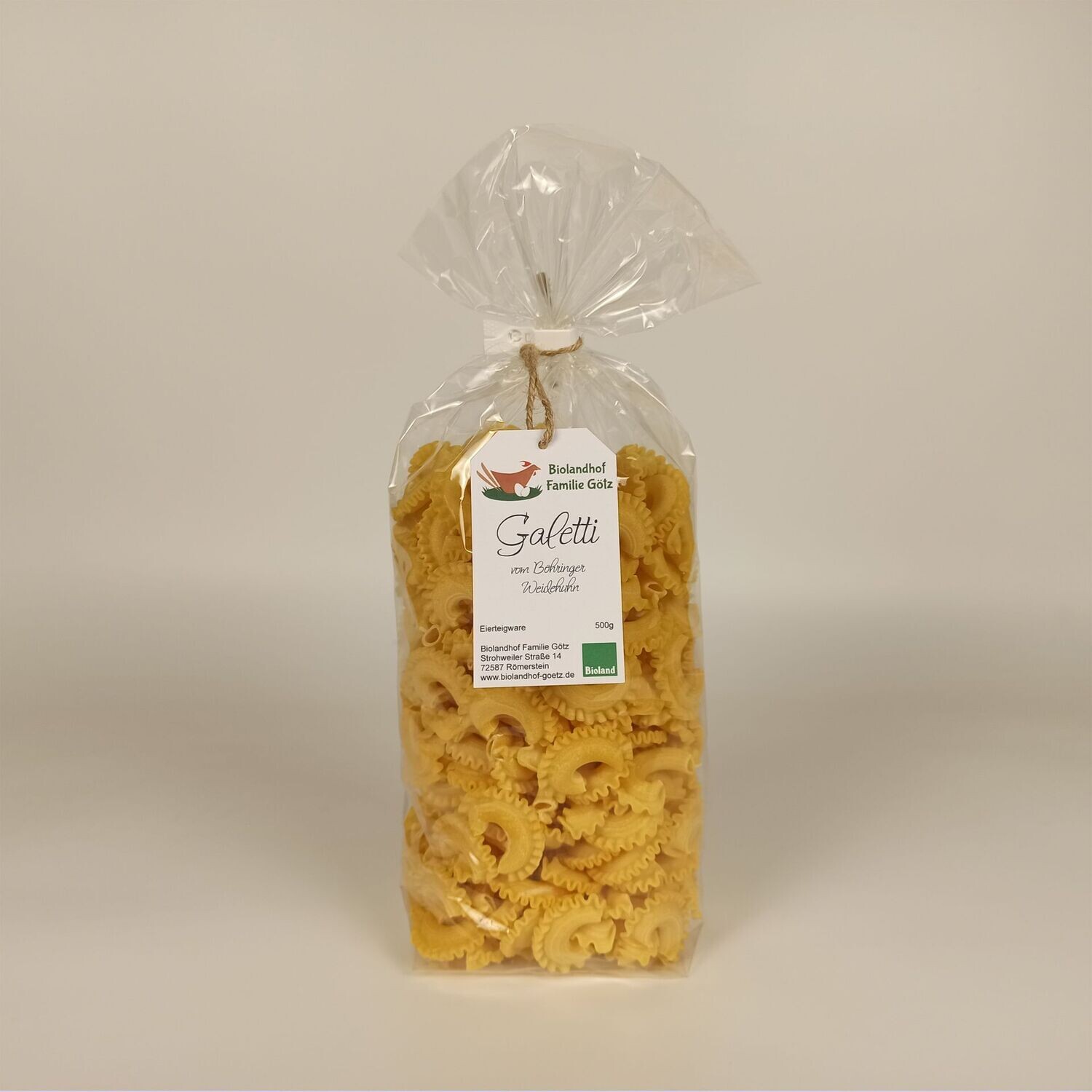 Bioland Nudeln "Galetti"