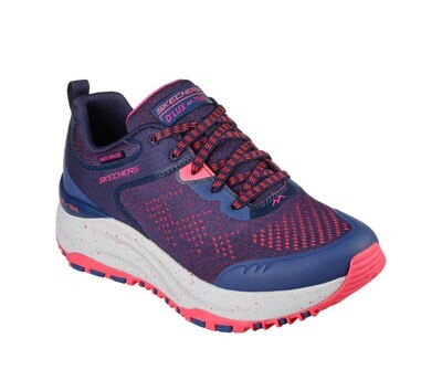 Skechers D’ Lux Trail - Round trip - Navy/Pink - Scarpe Donna