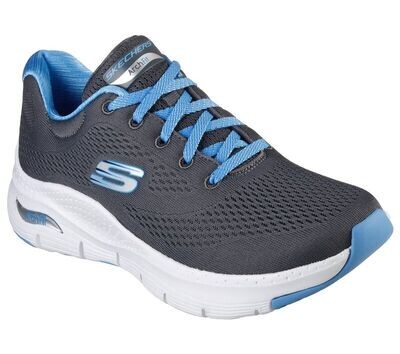 Skechers Arch Fit - Big Appeal - Charcoal/Blue  - Scarpe Donna