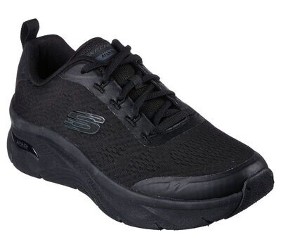 Skechers Arch Fit D&#39;Lux - Sumner - Black - Scarpe Uomo