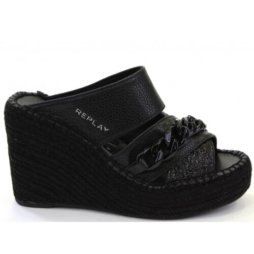 Replay Jess Chain Black - Scarpe Donna