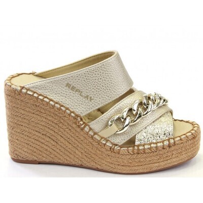 Replay Jess Chain Platin - Scarpe Donna