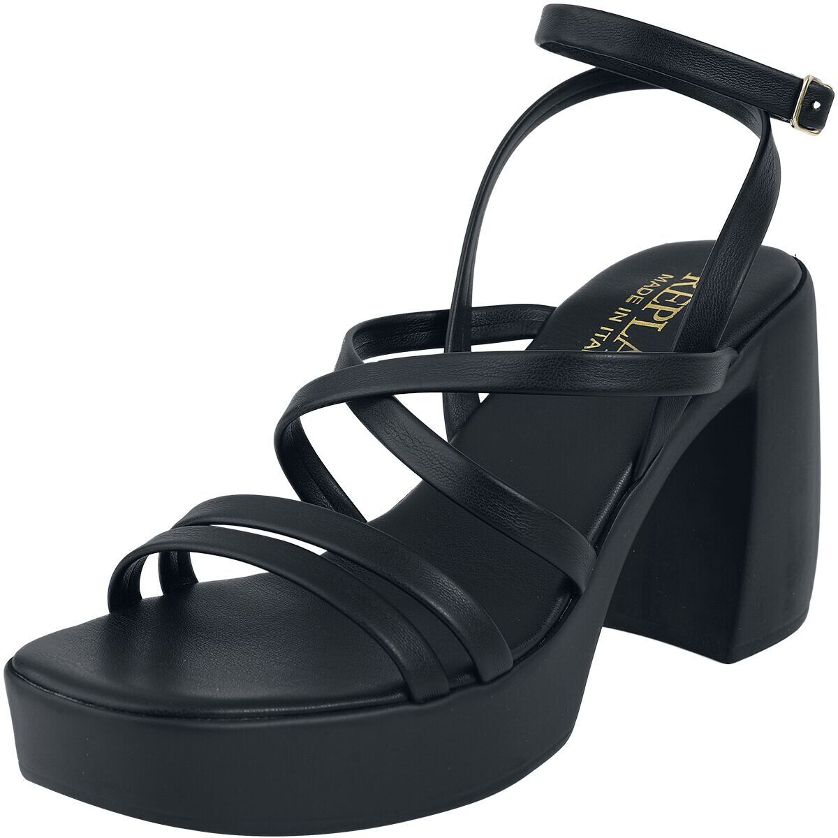Replay Sandal Lock Black - Scarpe Donna