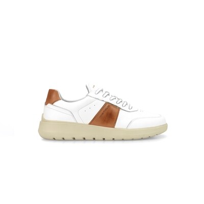 Ambitious Hover Comfort White / Cognac - Scarpe Uomo