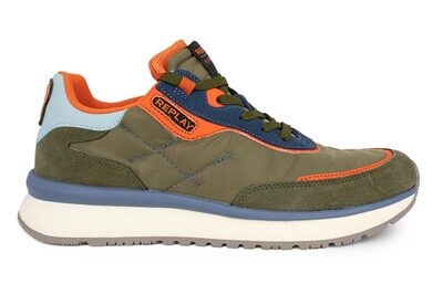 Replay Future Run - Kaki Orange - Scarpe Uomo