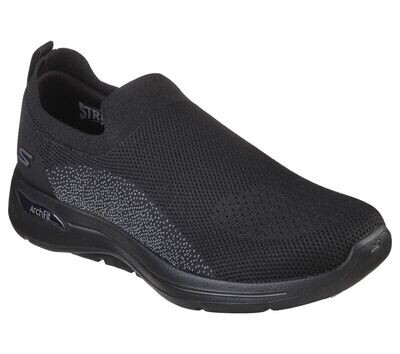 Skechers Go Walk Arch Fit - Seltos - Black - Scarpe Uomo