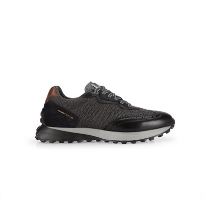 Ambitious Riley Brogue Black - Scarpe Uomo