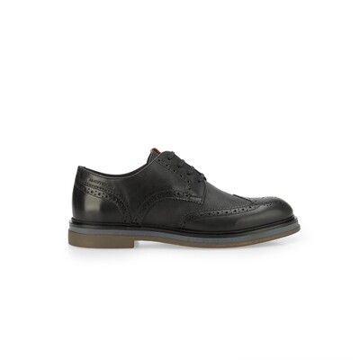 Ambitious Brogues Black Combi - Scarpe Uomo
