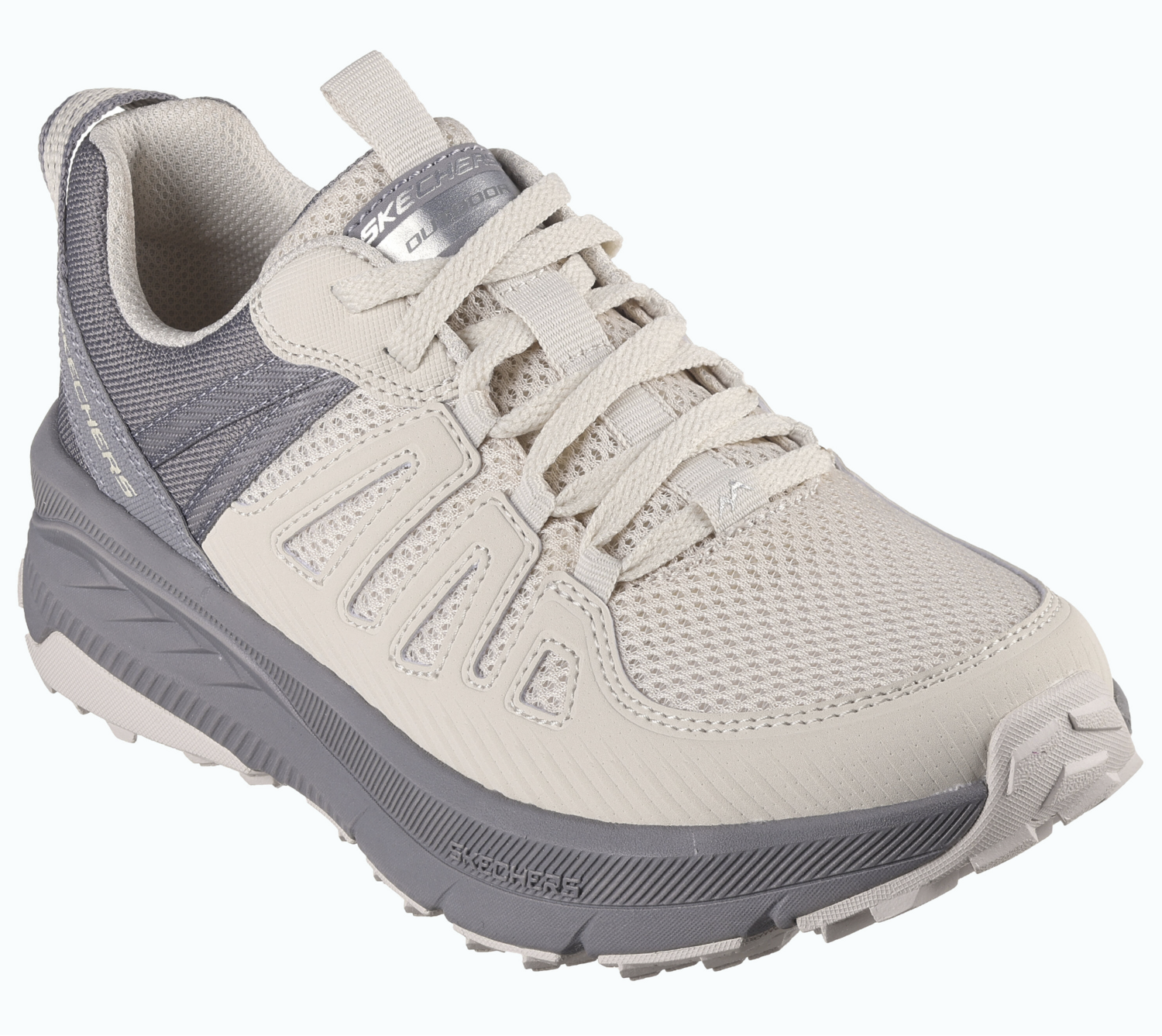 Skechers Switch Back - Cascades - Natural/Grey - Scarpe Donna