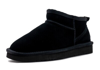 Natural World Mini Boots Nero - Scarpe Donna