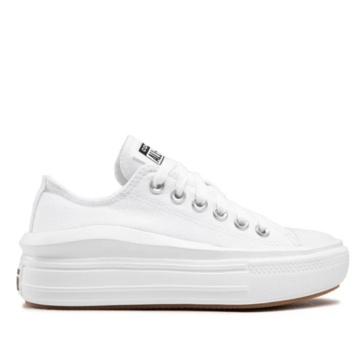 Converse Canvas Color Chuck Taylor All Star Move Bianche