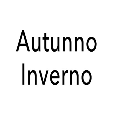 Autunno - Inverno