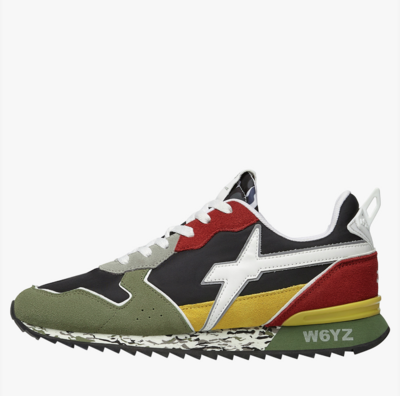 W6YZ Jet M Militare - Black - Red - Scarpe Uomo