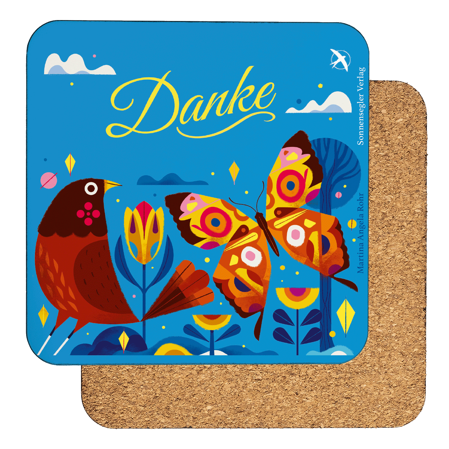„Danke“ Untersetzer Premium