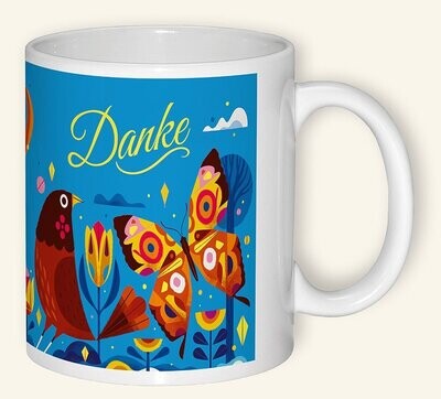 „Danke“ Tee/Kaffee Becher