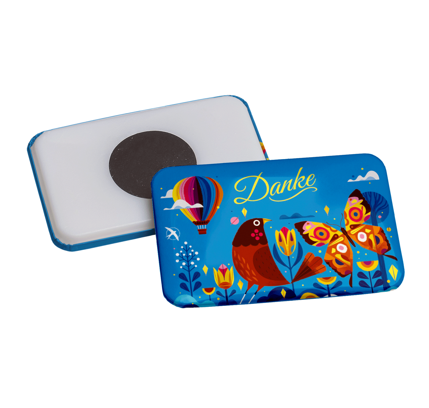 „Danke“ Kühlschrank-Magnet
