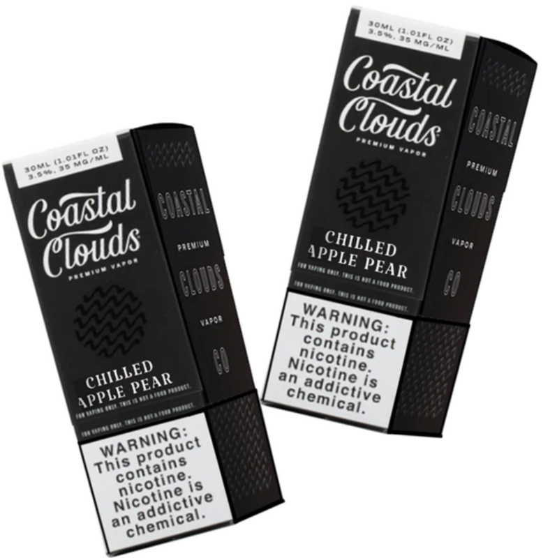 Coastal Clouds Salts - Chilled Apple Pear 50mg