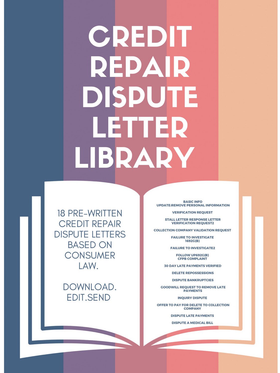 Credit Dispute Letter Library