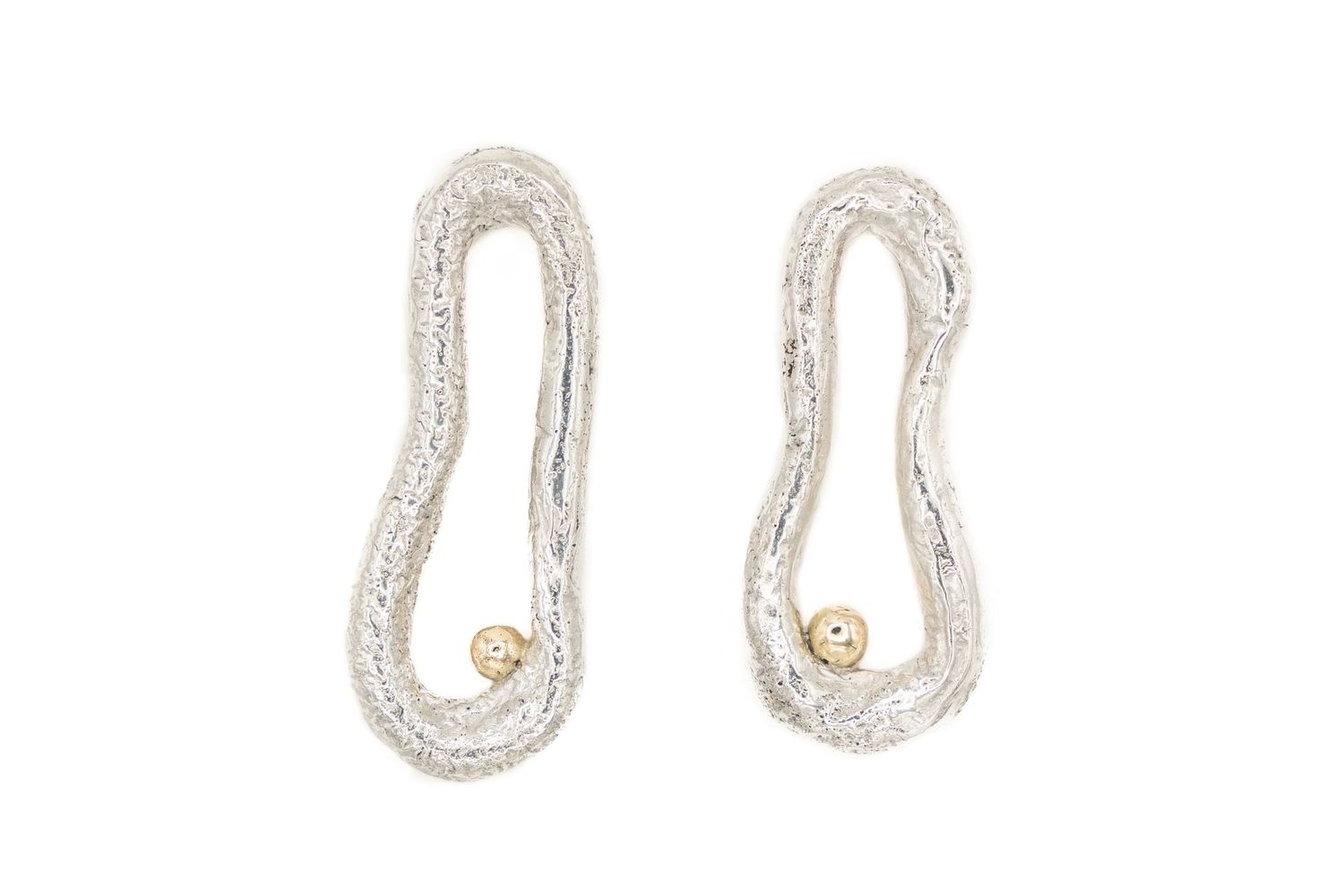 BOUCLES D'OREILLES FUSION DOUBLE
