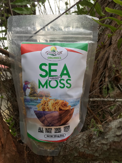 100% Organic Sea Moss/Irish Moss/Product of Jamaica/All Natural