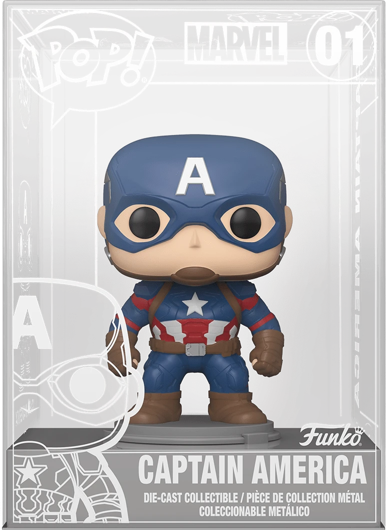 01 CAPTAIN AMERICA DIE-CAST SUMMER CONVENTION 2021