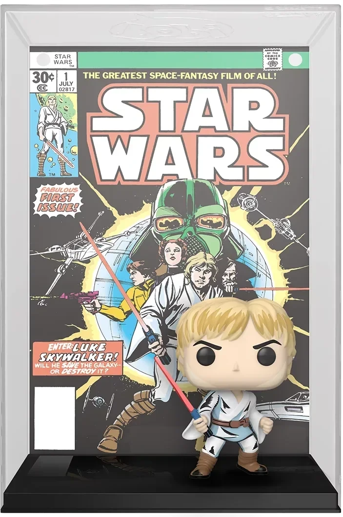 01 Luke Skywalker Comic Covers Album Walmart Exclusive
