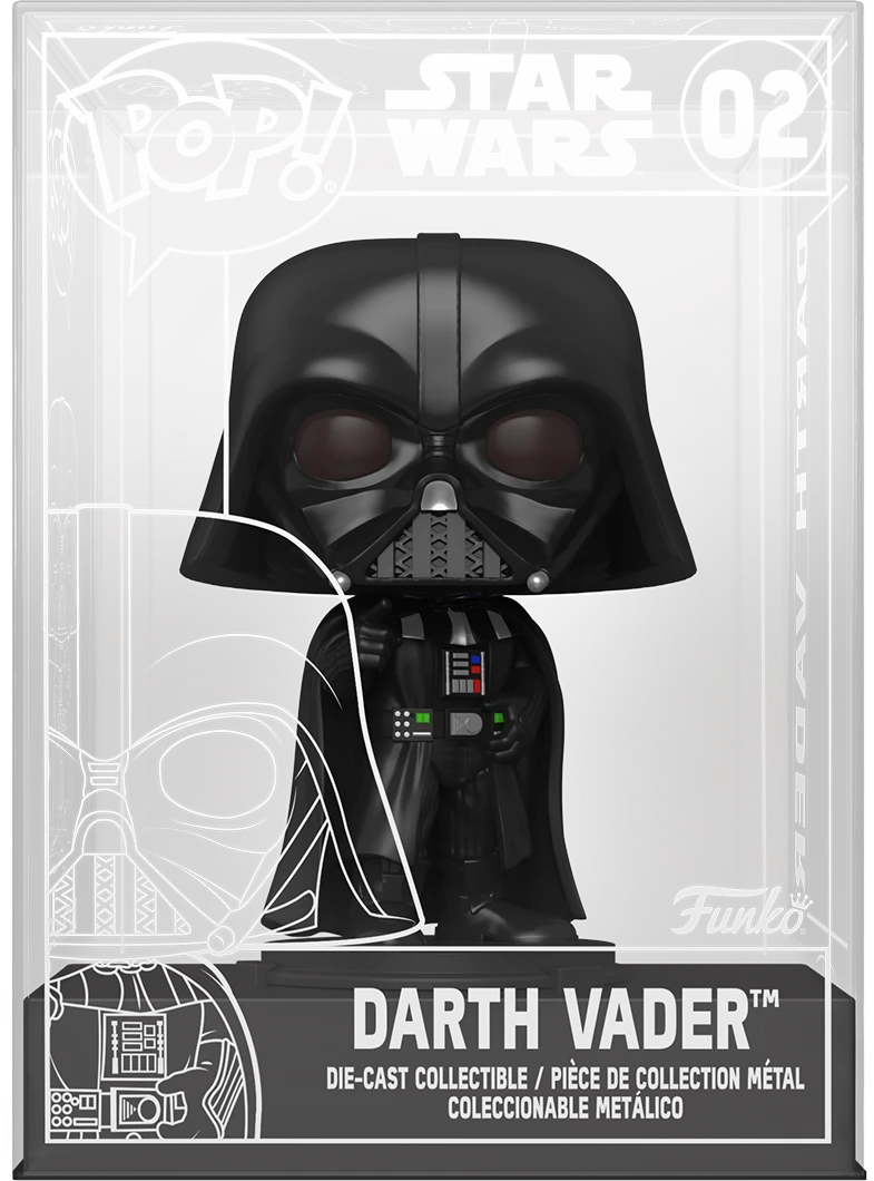 02 DARTH VADER DIE-CAST FUNKO EXCLUSIVE