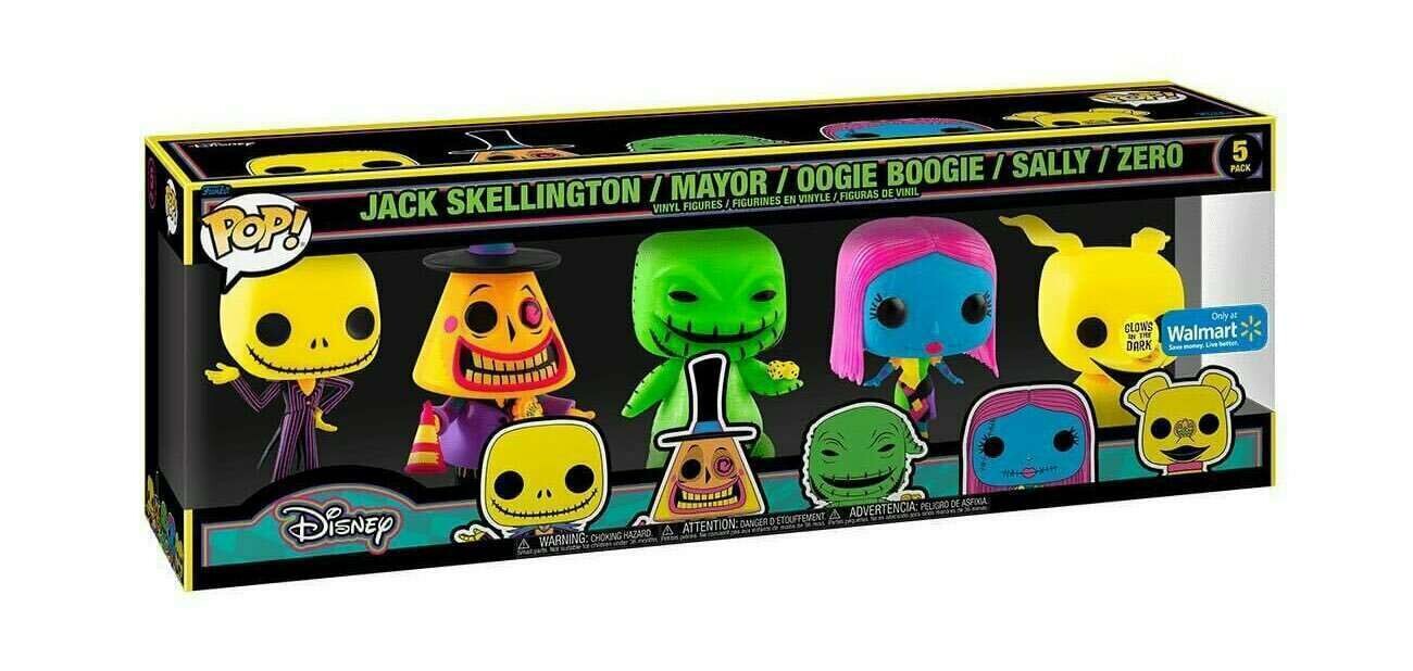 5 Pack Jack Skellington / Mayor / Oogie Boogie/ Sally/ Zero