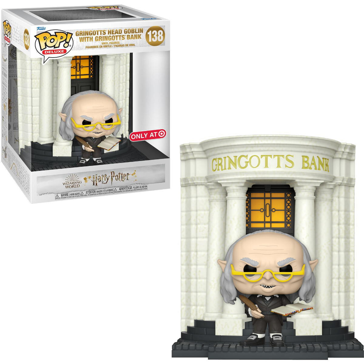 138 GRINGOTTS HEAD GOBLIN TARGET