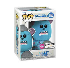 1156 Sulley with Garbage Can Lid Shield (Flocked) Amazon Exclusive