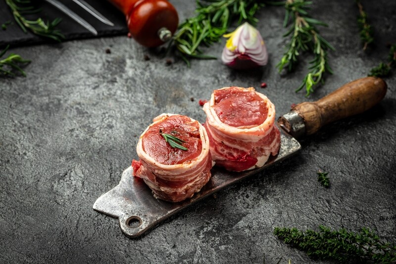 Filet mignon bacon