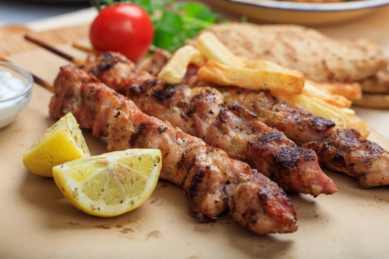 Souvlaki porc