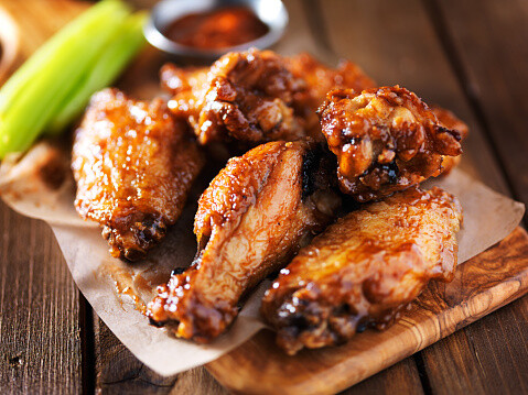 Ailes de poulets BBQ