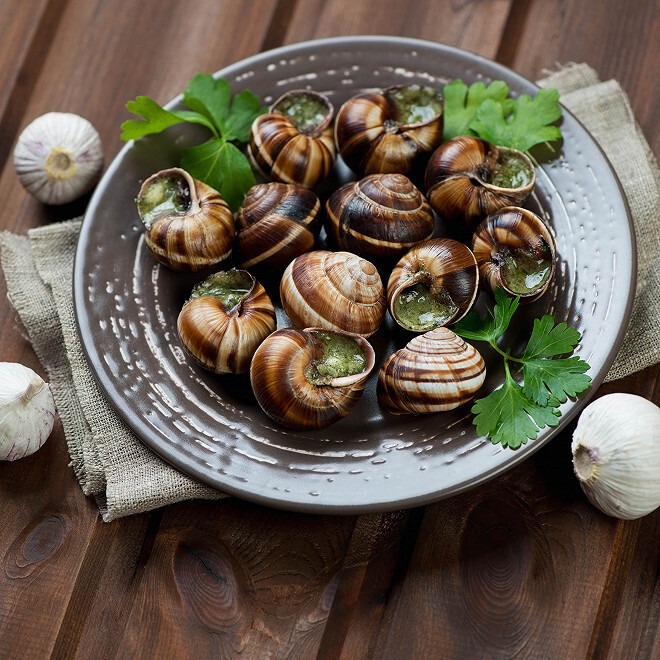 Garlic Snails