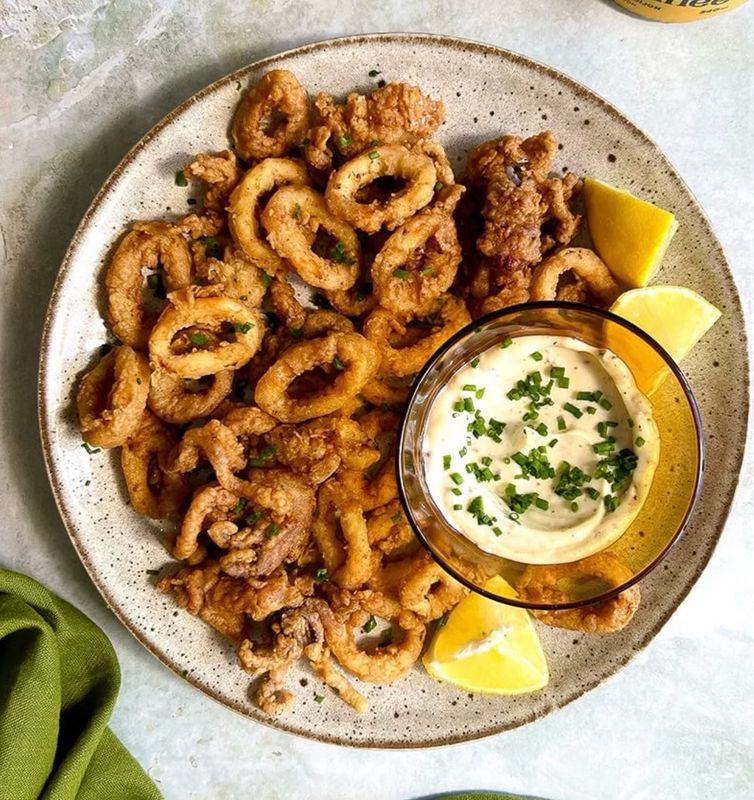 Dusted Calamari