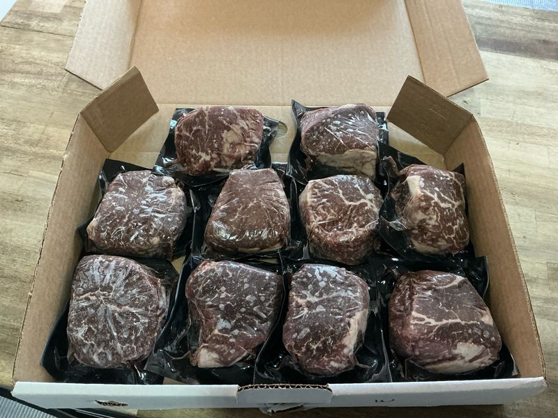 Steak de surlonge wagyu